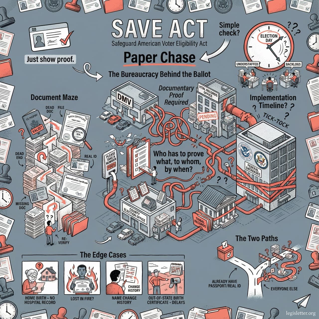 Infographic for SAVE Act